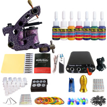 Solong Professional Tattoo Supplies Tattoo Coil Gun Machine Complete Tattoo Kit Set